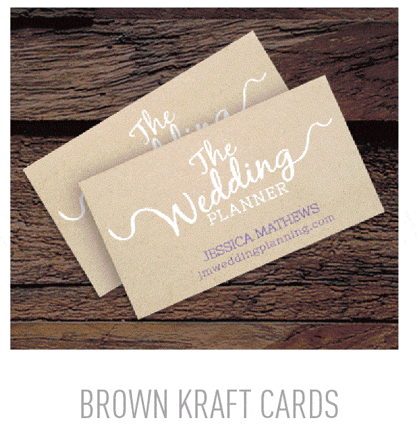 Brown Kraft Cards