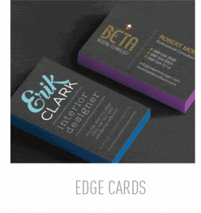 Painted Edge Cards