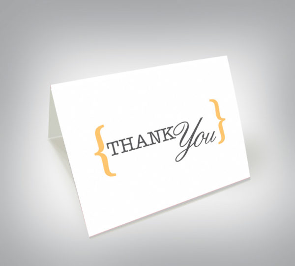 Printable Thank You Card