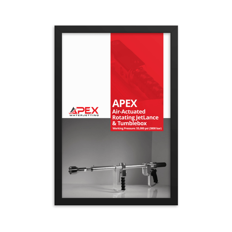 Apex Waterjetting Product Poster