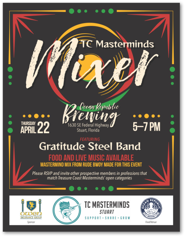 Treasure Coast Masterminds' Mixer
