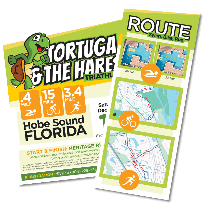 Tortuga & the Hares Triathlon Promo